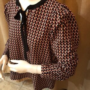 Melloday Women’s Size L Blouse Multicolor Perfect For Fall And Winter